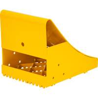 Ice Chocks, Steel, Yellow, 8-1/16" W x 10-5/8" D x 8-13/16" H Sidevic Inc.