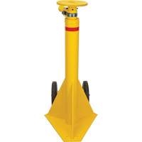 100,000 lbs. Static Capacity Ratchet Trailer Jack, 20 tons Lift Capacity Sidevic Inc.