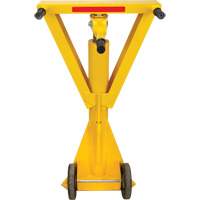 100,000 lbs. Static Capacity Ratchet Beam Trailer Jack, 20 tons Lift Capacity Sidevic Inc.