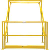 Mezzanine Safety Gate, 70" L x 77" H, 78" Raised, Yellow Sidevic Inc.