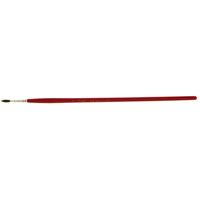 Round Marking Paint Brush, 9/64" Brush Width, Camel Hair, Wood Handle Sidevic Inc.