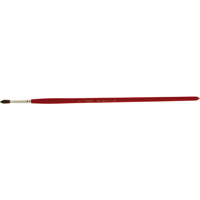 Round Marking Paint Brush, 3/16" Brush Width, Camel Hair, Wood Handle Sidevic Inc.