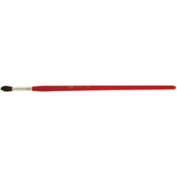 Round Marking Paint Brush, 9/32" Brush Width, Camel Hair, Wood Handle Sidevic Inc.