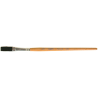One Stroke Paint Brush, 3/8" Brush Width, Ox Hair, Wood Handle Sidevic Inc.
