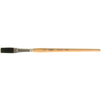 One Stroke Paint Brush, 1/2" Brush Width, Ox Hair, Wood Handle Sidevic Inc.