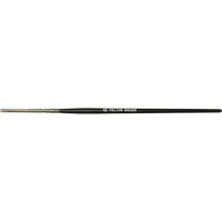 Flat Bristle Artist Brush, 6 mm Brush Width, Red Sable, Wood Handle Sidevic Inc.