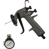 Pistolet pulv&eacute;risateur industriel performant, Entr&eacute;e d'air 1/4" NPT, 13 pi³/min, Capacit&eacute; Sans r&eacute;servoir, 145 PSI Sidevic Inc.