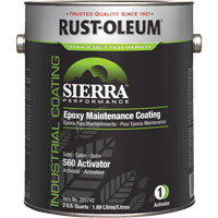 Sierra S60 Water-Based Epoxy Maintenance Coating Part 1 Activator, Gallon Sidevic Inc.