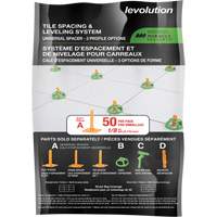 Cales d'espacement universelles Miracle Sealants Levolution Sidevic Inc.
