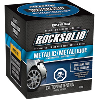 RockSolid&reg; Metallic Powder Additive, 60 mL, Bottle, Brilliant Blue Sidevic Inc.
