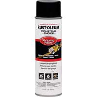 Peinture pour traçage de ligne &agrave; l'envers du syst&egrave;me S1600, Noir, Canette a&eacute;rosol Sidevic Inc.