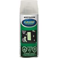 Specialty Glow-in-the-Dark Paint, Aerosol Can, Clear Sidevic Inc.