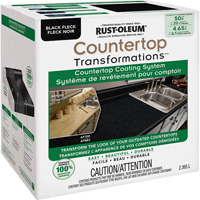Countertop Transformations&reg; Fleck Countertop Coating System, 2.37 L, Kit, Black Fleck Sidevic Inc.