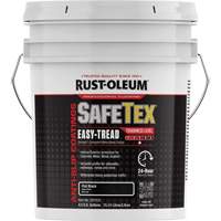 SafeTex&reg; Easy-Tread Acrylic Coating, 4 gal., Water-Based, Flat/Textured, Black Sidevic Inc.
