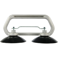 Appareils &agrave; ventouses - Ventouse double industrielle, 75 lb Capacit&eacute;, 5", Barre &agrave; tirer, 10" Longueur de la manche Sidevic Inc.