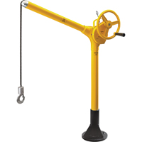 Hauts crochets &eacute;l&eacute;vateurs industriels avec base &agrave; ancrer, Capacit&eacute; 500 lb (0,25 tonne) Sidevic Inc.