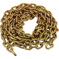 Chaîne de calibre 70 pour le transport d'importation, Acier au carbone, 1/2" x 25' (7,6 m) l, Calibre 70, Charge d'utilisation 11 300 lb (5,65 tonne) Sidevic Inc.