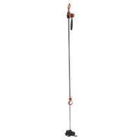 Mini Lever Hoist, 15' Lift, 500 lbs. (0.25 tons) Capacity, Steel Chain Sidevic Inc.