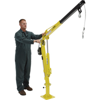 Grue &agrave; fl&egrave;che pour camion actionn&eacute;e par treuil, Capacit&eacute; de 500 lb (0,25 tonne), Limite de 102' Sidevic Inc.