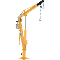 Grue &agrave; fl&egrave;che pour camion actionn&eacute;e par treuil, Capacit&eacute; de 1000 lb (0,5 tonne), Limite de 86-1/2" Sidevic Inc.