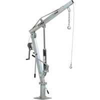 Grue &agrave; fl&egrave;che pour camion actionn&eacute;e par treuil, Capacit&eacute; de 500 lb (0,25 tonne), Limite de 99" Sidevic Inc.