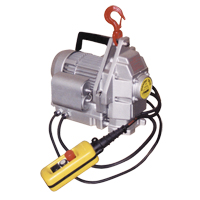 Palan &eacute;lectrique portatif &agrave; c&acirc;ble d'acier Minifor TR10 Sidevic Inc.