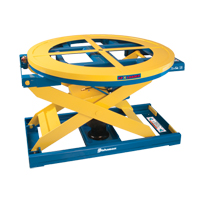 EZ X Loader Self-Levelling Pallet Positioner, 43" L x 43" W, 4000 lbs. Cap. Sidevic Inc.