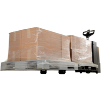Fully Powered Electric Pallet Truck With  Stand-On Platform, 4500 lbs. Cap., 96" L x 30" W Sidevic Inc.