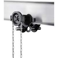 HTG Geared Clevis Trolley, 4409 lbs. (2 tons) Capacity, 2-39/64" - 8-43/64" Sidevic Inc.