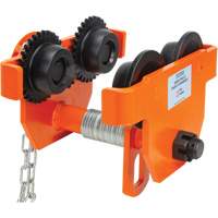 Adjustable Trolley with Safety Plates, 2000 lbs. (1 tons) Capacity, 2-5/16" - 4-14/16" Sidevic Inc.