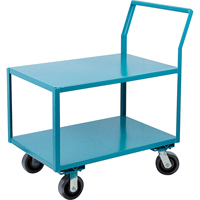 Chariots surbaiss&eacute;s robustes, 2 niveaux, 18" la x 30" p x 41" h, 2400 lb Cap Sidevic Inc.
