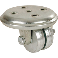 Low Level Casters, Swivel, 2" (51 mm), Cast Iron, 600 lbs. (272 kg.) Sidevic Inc.