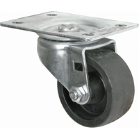 Light-Duty Caster, Swivel, 2-1/2" (63.5 mm), Polyolefin, 200 lbs. (91 kg.) Sidevic Inc.