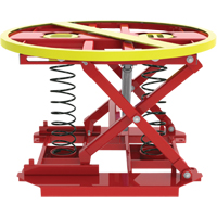 Pallet Pal&reg; 360 Spring Level Loader, 43-5/8" L x 43-5/8" W, 4500 lbs. Cap. Sidevic Inc.