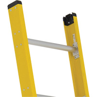Single Section Straight Ladder - 6100 Series, 16', Fibreglass, 375 lbs., CSA Grade 1AA Sidevic Inc.