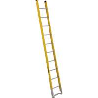 Single Section Straight Ladder - 6100 Series, 10', Fibreglass, 375 lbs., CSA Grade 1AA Sidevic Inc.