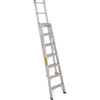 2700 Series Industrial Duty Multi-Way Ladders, 7', Aluminum, 250 lbs. Cap., ANSI 1, CSA 1 Sidevic Inc.