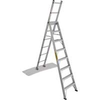 2700 Series Industrial Duty Multi-Way Ladders, 8', Aluminum, 250 lbs. Cap., ANSI 1, CSA 1 Sidevic Inc.