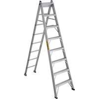 2700 Series Industrial Duty Multi-Way Ladders, 8', Aluminum, 250 lbs. Cap., ANSI 1, CSA 1 Sidevic Inc.