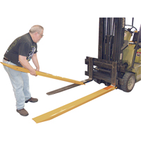 Fork Extensions, 63" L x 7" W, For Fork Width of 6" Sidevic Inc.