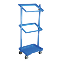 Stock Cart, Steel, 30-11/16" W x 19-1/4" D, 3 Shelves, 300 lbs. Capacity Sidevic Inc.