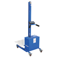 Quick Lift Platform Stacker, Electric Operated, 175 lbs. Capacity, 57" Max Lift Sidevic Inc.