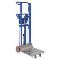 Hydra Lift Platform Stacker, Foot Pump Operated, 750 lbs. Capacity, 52" Max Lift Sidevic Inc.
