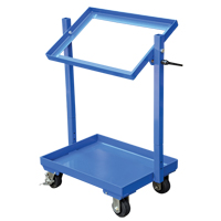 Stock Cart, Steel, 30-11/16" W x 19-1/4" D, 2 Shelves, 200 lbs. Capacity Sidevic Inc.