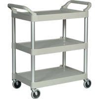 Light-Duty Utility Cart, 3 Tiers, 19" x 38" x 34", 200 lbs. Capacity Sidevic Inc.
