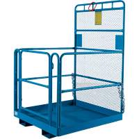 Nacelle &eacute;l&eacute;vatrice pour travail en hauteur, 48" x 48" x 72" h, Capacit&eacute; de 1000 lb, Acier Sidevic Inc.