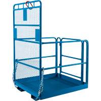 Nacelle &eacute;l&eacute;vatrice pour travail en hauteur, 48" x 48" x 72" h, Capacit&eacute; de 1000 lb, Acier Sidevic Inc.
