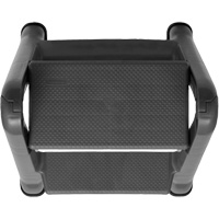 Folding Step Stool, 2 Steps, 19-1/2" x 20-1/2" x 22-3/4" High Sidevic Inc.
