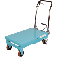Heavy-Duty Hydraulic Scissor Lift Table, 32" L x 19-3/4" W, Steel, 660 lbs. Capacity Sidevic Inc.