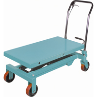 Heavy-Duty Hydraulic Scissor Lift Table, 39-3/8" L x 20-1/8" W, Steel, 1650 lbs. Capacity Sidevic Inc.
